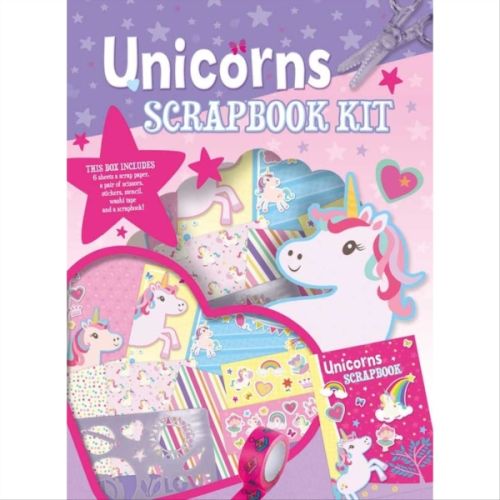 Alligator Unicorn Scrapbook Kit