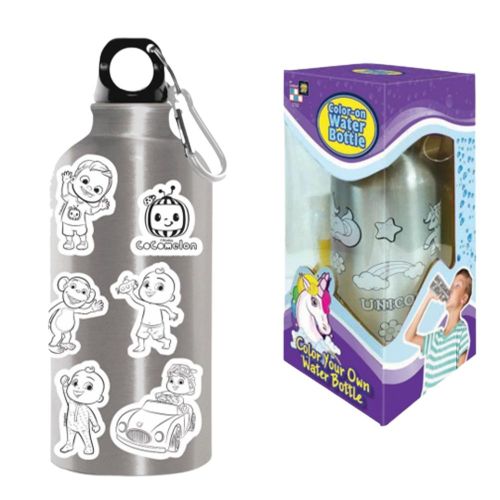 COCOMELON - COLOR YOUR OWN WATERBOTTLE