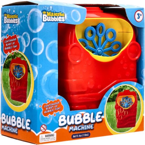 MAJESTIC BUBBLES MACHINE BATTERY OPERATED