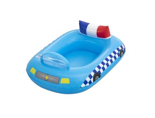 BESTWAY - FUNSPEAKERS POLICE CAR BABY BOAT 97 X 74CM