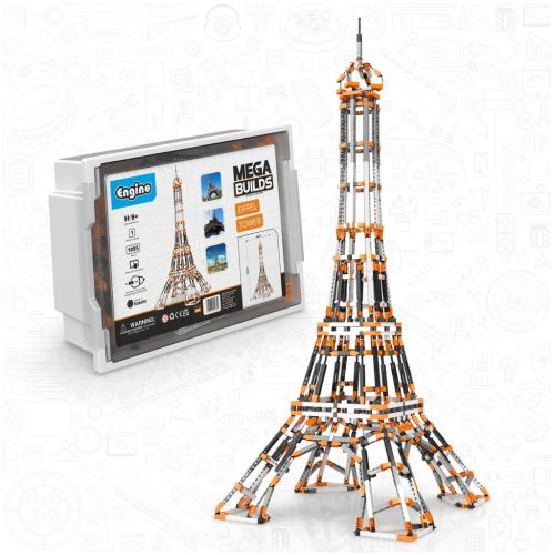 ENGINO - MEGA BUILDS EIFFEL TOWER, 1025 PIECES