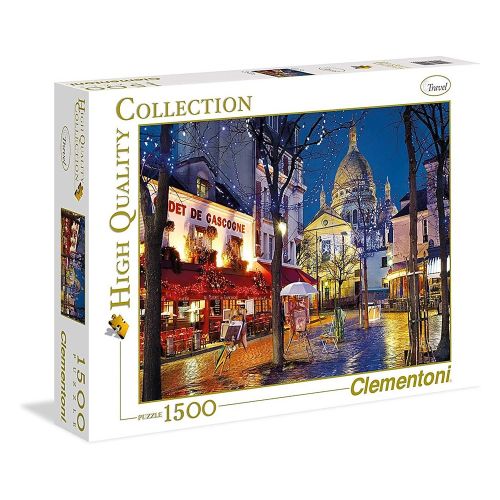 CLEMENTONI - PARIS MONTMARTRE PUZZLE, 1500 PIECES