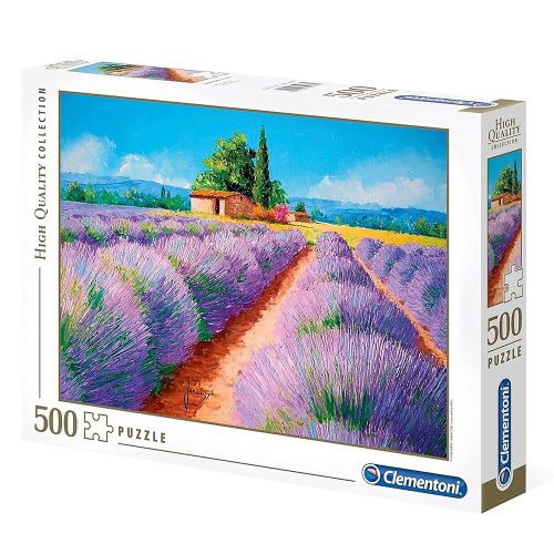 CLEMENTONI - LAVENDER SCENT PUZZLE, 500 PIECES