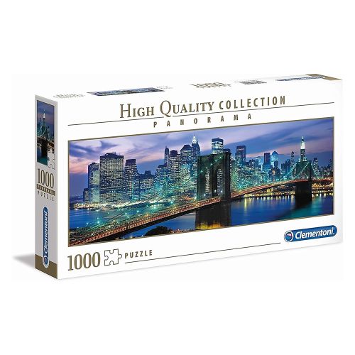 CLEMENTONI PANORAMA - BROOKLYN BRIDGE PUZZLE, 1000 PIECES