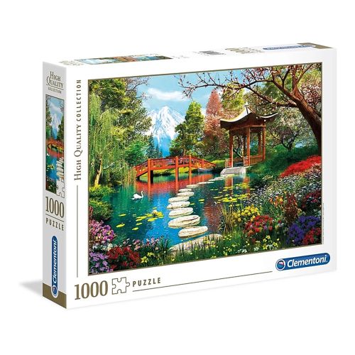 CLEMENTONI - GARDENS OF FUJI PUZZLE, 1000 PIECES