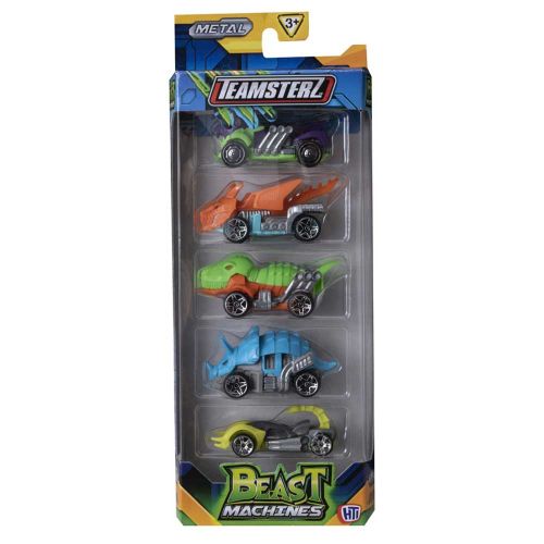 TEAMSTERZ BEAST MACHINE DIE-CAST 5 PACK