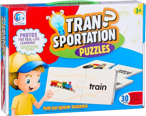 30 Pcs Sportation Puzzle