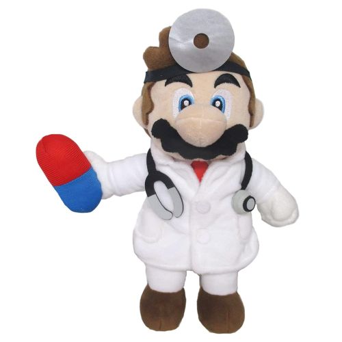 NINTENDO - SUPER MARIO - DOCTOR MARIO PLUSH, 9INCH