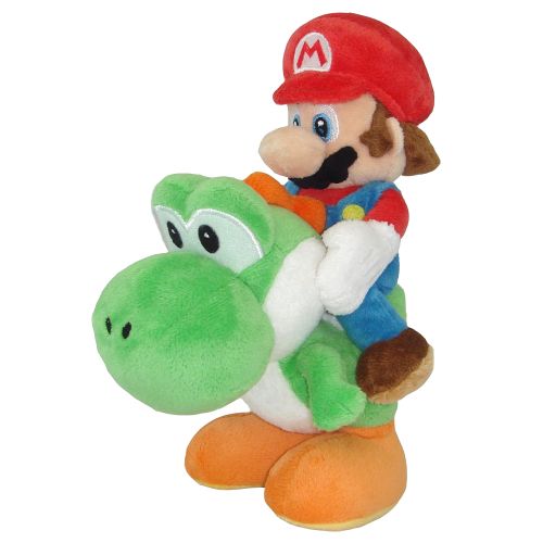 NINTENDO - SUPER MARIO AND YOSHI PLUSH DOLL, 8INCH