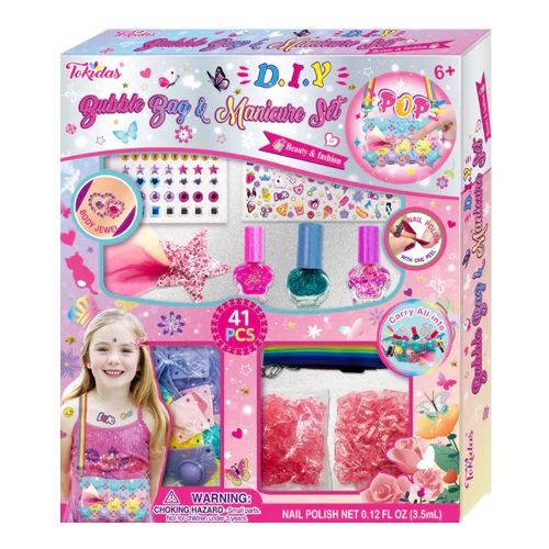 TOKIDAS - DIY BUBBLE BAG & MANICURE SET