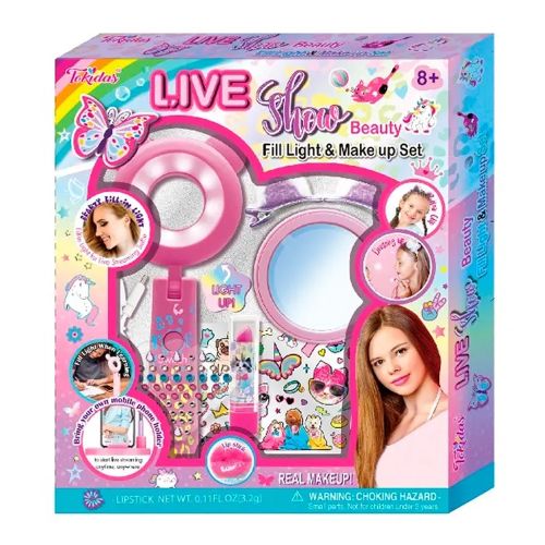 TOKIDAS - LIVE SHOW BEAUTY FILL LIGHT & MAKEUP SET