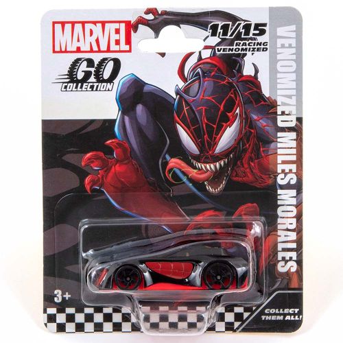 MARVEL GO DIECAST RACING VENOM.AMERICA 3IN