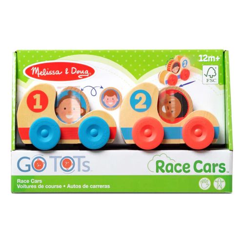 MELISSA & DOUG - GO TOTS WOODEN RACE CARS