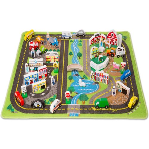 MELISSA & DOUG - DELUXE ROAD RUG PLAY SET