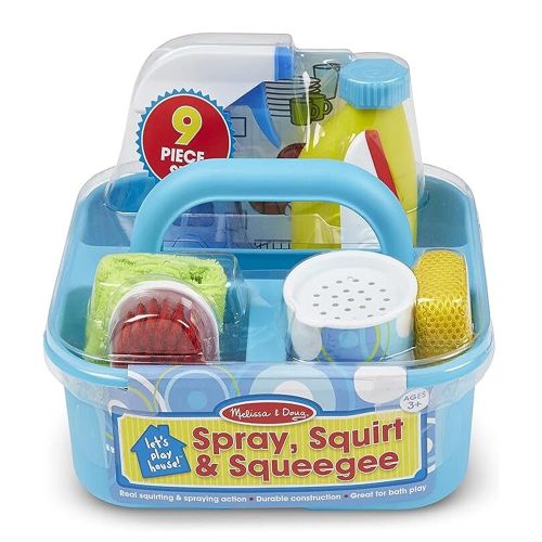 MELISSA & DOUG - SPRAY, SQUIRT, SQUEEGEE PLAY SET