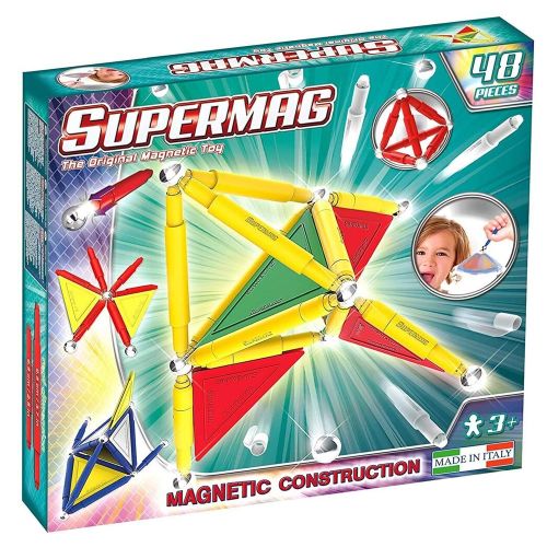 SUPERMAG - TAGS PRIMARY MAGNETIC CONSTRUCTIONS SET, 48 PCS