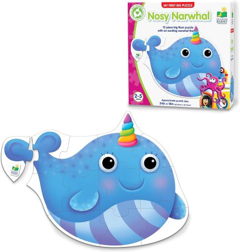 My First Big Floor Puzzle- Nosy Narwhal (New)