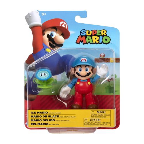 NINTENDO - SUPER MARIO, ICE MARIO FIGURE, 4 INCH