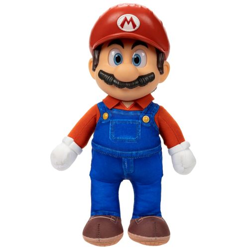 NINTENDO - SUPER MARIO MOVIE MARIO PLUSH, 14 INCH