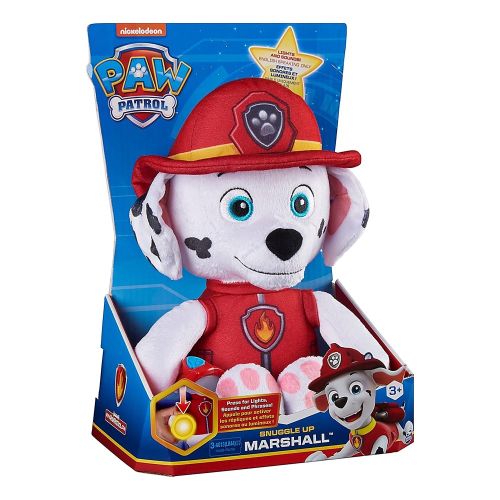 PAW PATROL - SNUGGLE UP MARSHALL PLUSH WITH LIGHT AND SOUNDS