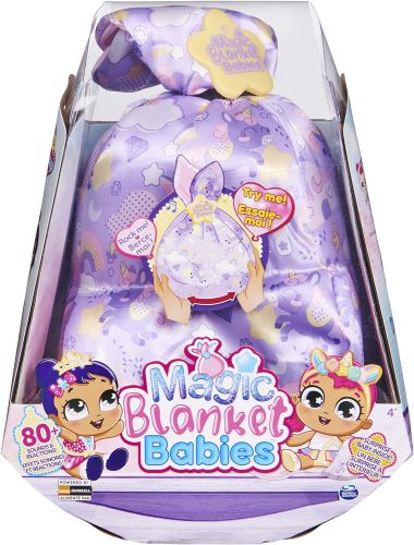 MAGIC BLANKET BABIES PURPLE ASST.