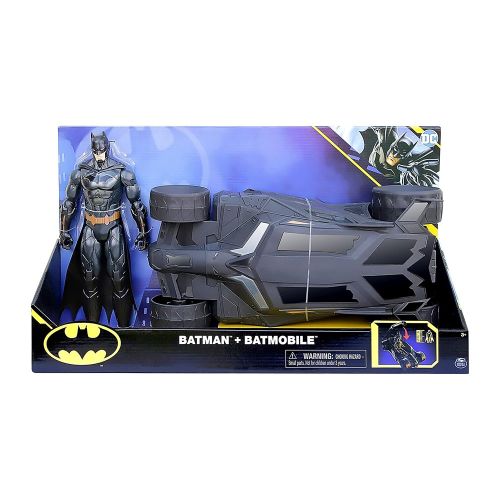 DC COMICS - BATMAN AND BATMOBILE SET