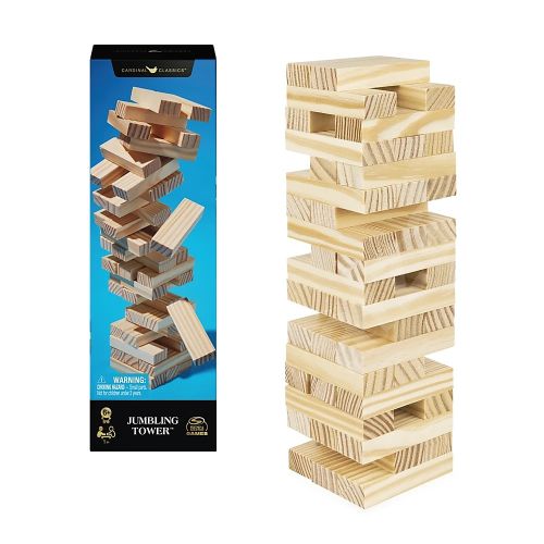 CLASSIC WOODEN JUMBLING TOWER