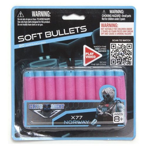 Cryo Agent- 20 Pcs Soft Darts