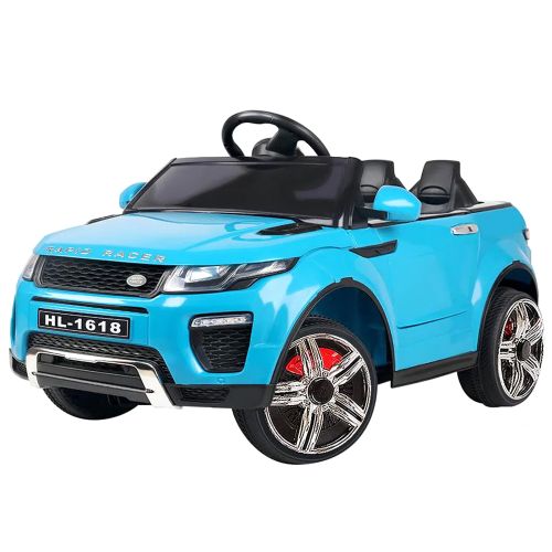 RASTAR - RANGE ROVER EVOQUE, KIDS RIDE ON CAR 12V - BLUE