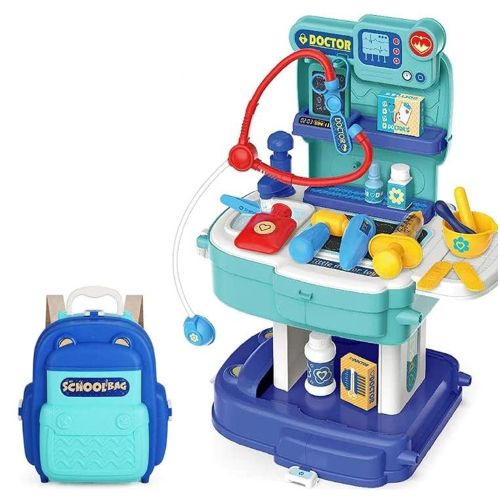 BOWA - DOCTOR SCHOOL BAG PLAYSET, 31 PIECES