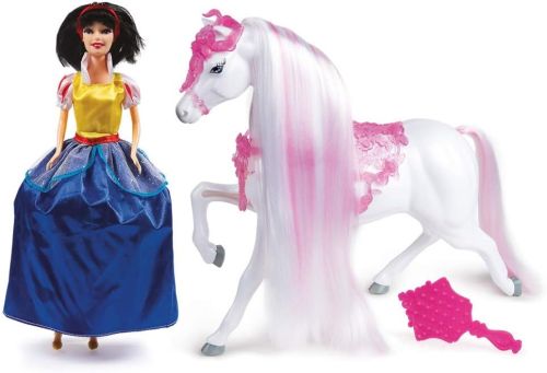 Princess Doll With Horse Snow White