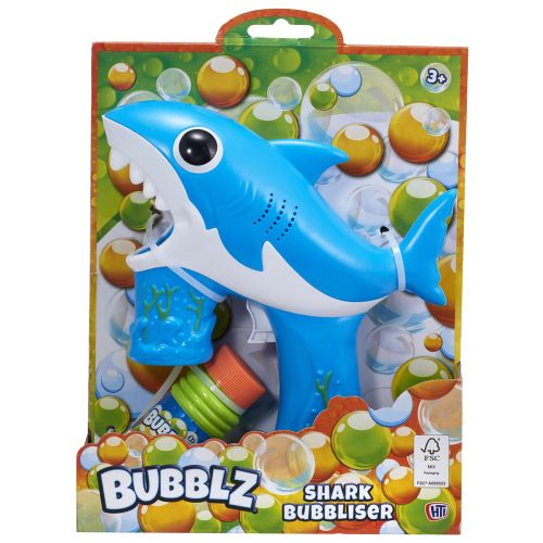 Shark Bubble Blaster With Light Try Me Packaging Non Battery