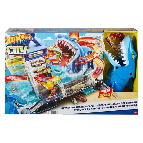 HOT WHEELS - ATTACKING SHARK ESCAPE PLAYSET