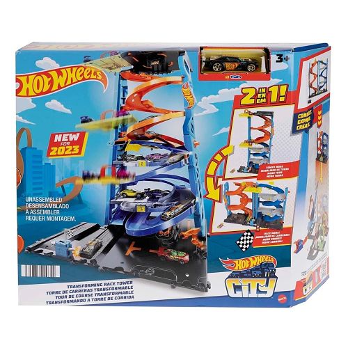 HOT WHEELS - CITY TRANSFORMING RACE TOWER