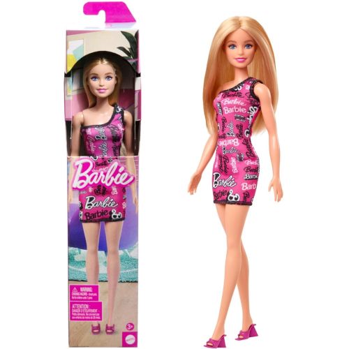 BARBIE FASHION DOLL WITH STRAIGHT BLONE HAIR