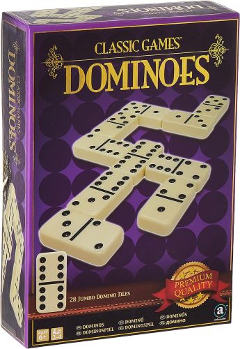 MERCHANT AMBASSADOR DOUBLE 6 DOMINOES CLASSIC GAMES