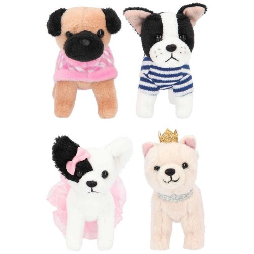 Plush Dog Pendants