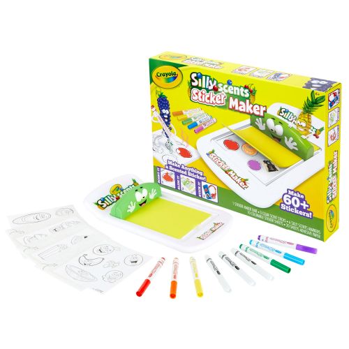 CRAYOLA - SILLY SCENTS STICKER MAKER KIT