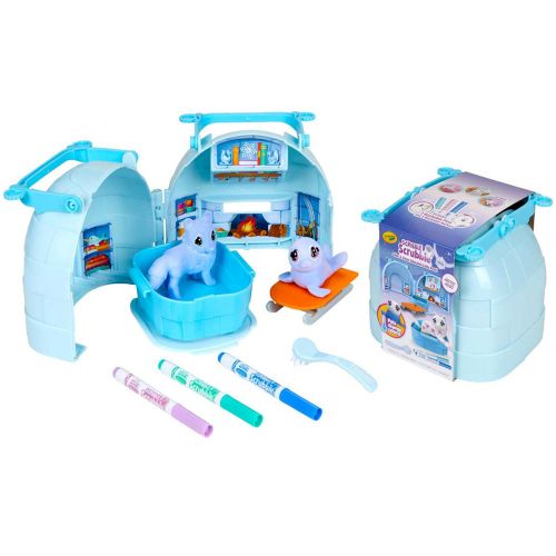 CRAYOLA - SCRIBBLE SCRUBBIE ARCTIC IGLOO PLAYSET