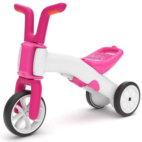 CHILLAFISH - BUNZI 2-IN-1 BALANCE BIKE & TRICYCLE, PINK