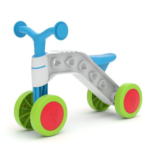 CHILLAFISH - ITSIBITSI TODDLER 4 WHEEL BALANCE BIKE, BLUE