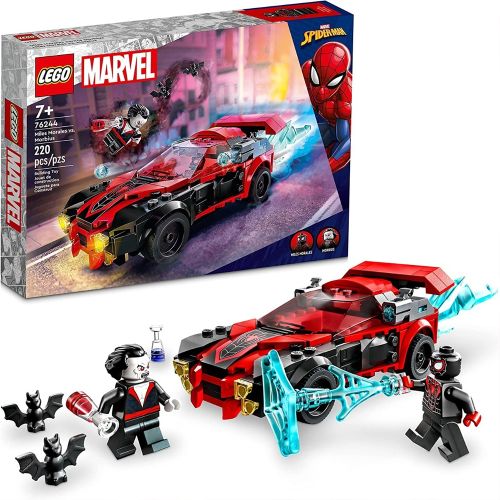 LEGO MARVEL - MILES MORALES VS MORBIUS, 220 PIECES