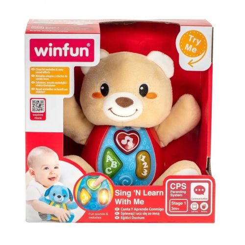 WINFUN - SING 'N LEARN WITH ME BEAR