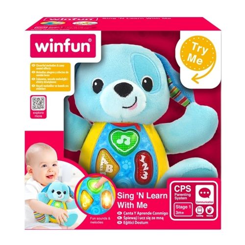 WINFUN - SING 'N LEARN ANIMAL PAL, BLUEBERRY PUP