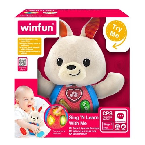 WINFUN - SING 'N LEARN ANIMAL PAL, BOUNCY BUNNY