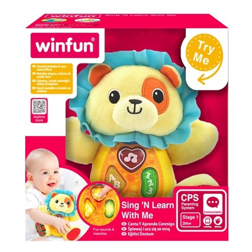 WINFUN - SING 'N LEARN WITH ME - CAESAR THE LION