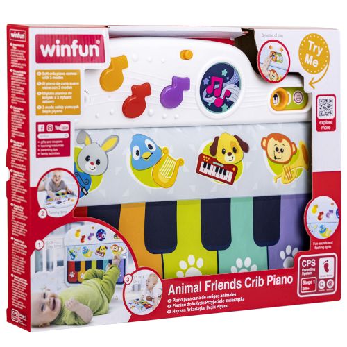 WINFUN - ANIMAL FRIENDS CRIB PIANO