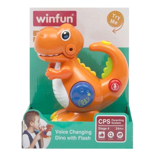 WINFUN - VOICE CHANGING DINO WITH FLASH