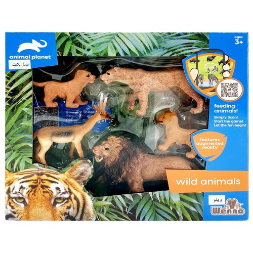 ANIMAL PLANET - WILD ANIMAL PLAYSET, 5 PIECES